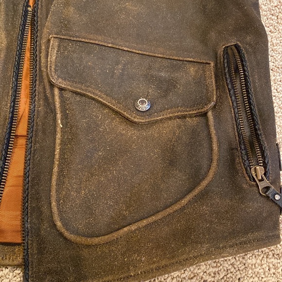 Harley Davidson leather vest Medium - Picture 5 of 12